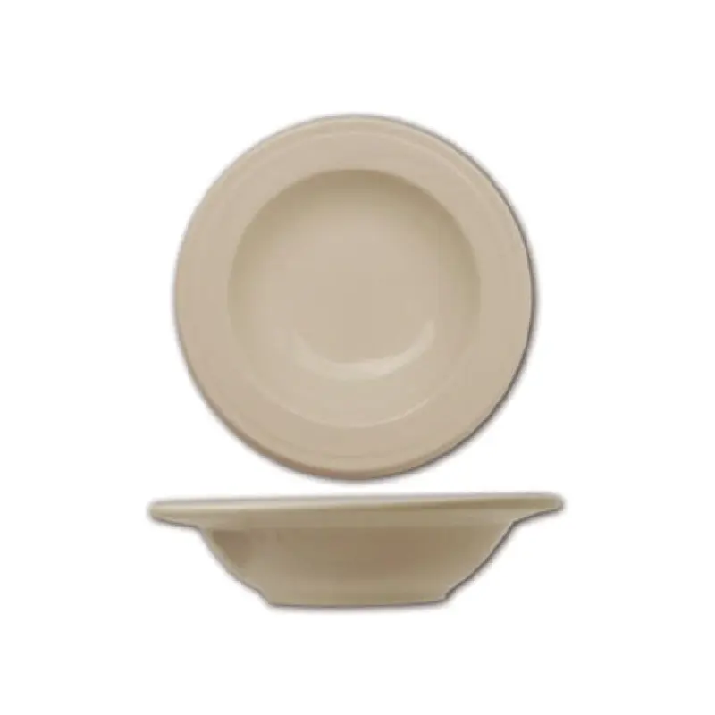 International Tableware Y-11 3-1/2 Oz Round Fruit Bowl Lead-Free Ceramic American White