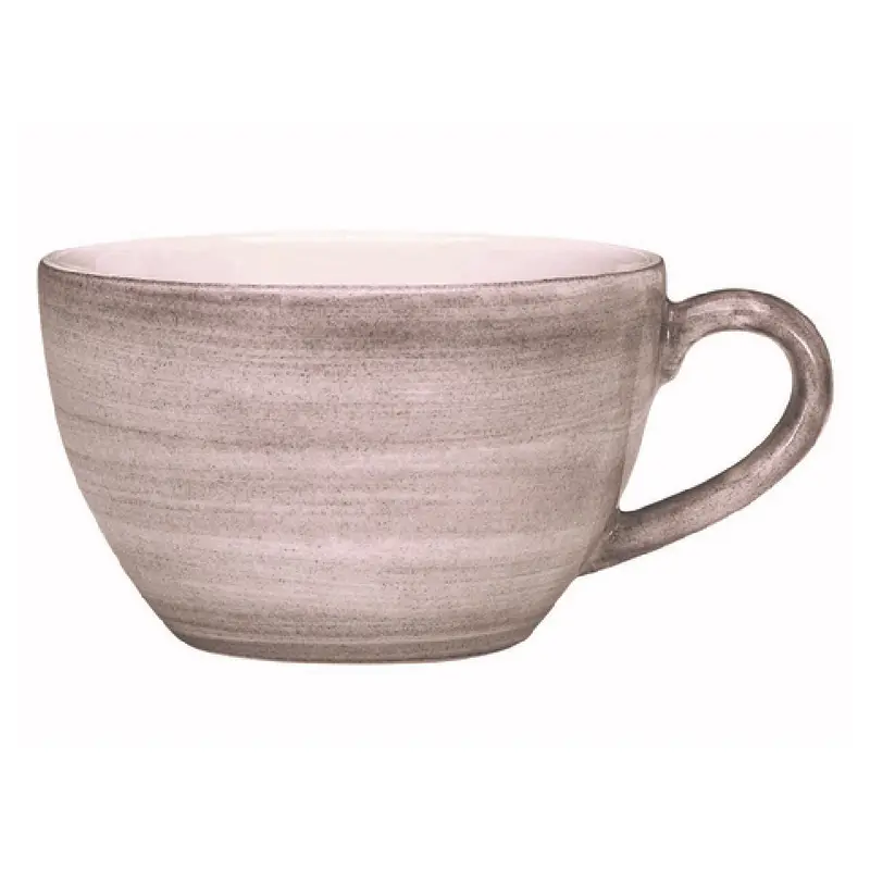 BauscherHepp 275168-820300 6-2/5 Oz Cup Porcelain Ceramica Wood Dcor