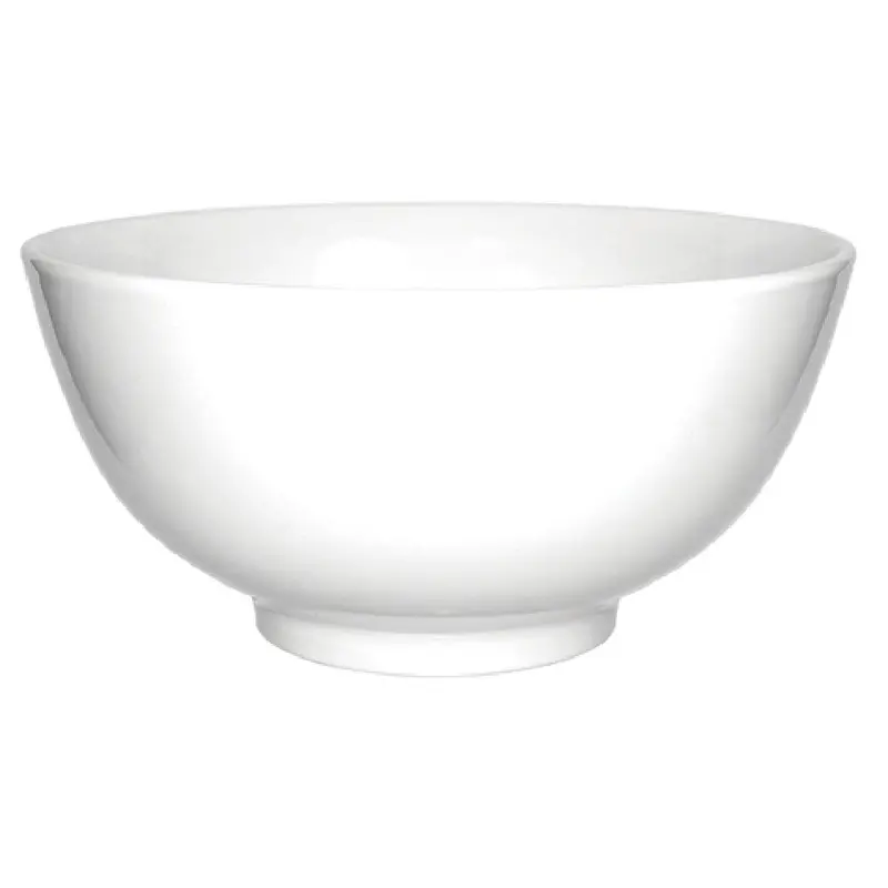 International Tableware MD-1070 36 Oz. Round Soup Rice Bowl Porcelain Bright White