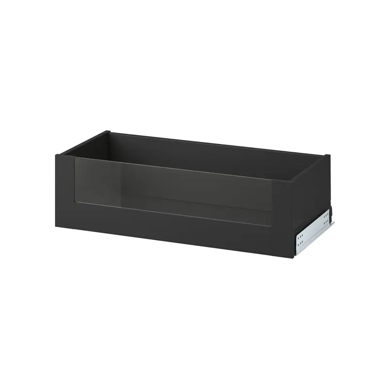 KNIVSHULT high drawer with front, 80x21x37 cm