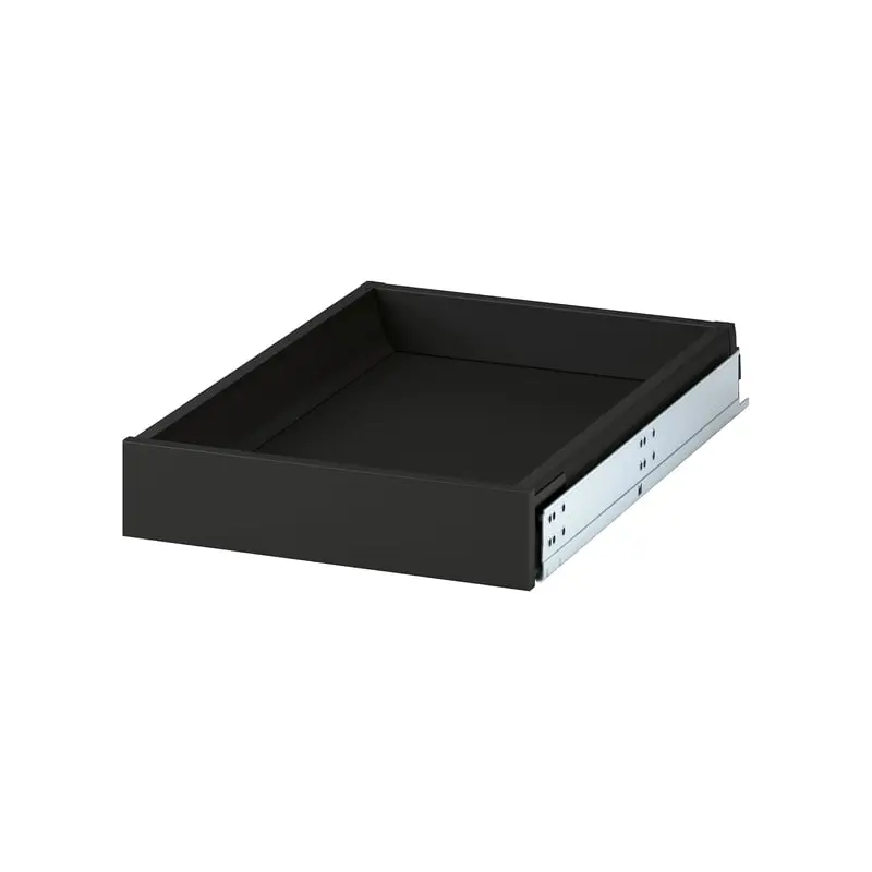 KNIVSHULT low drawer with front, 40x8x60 cm