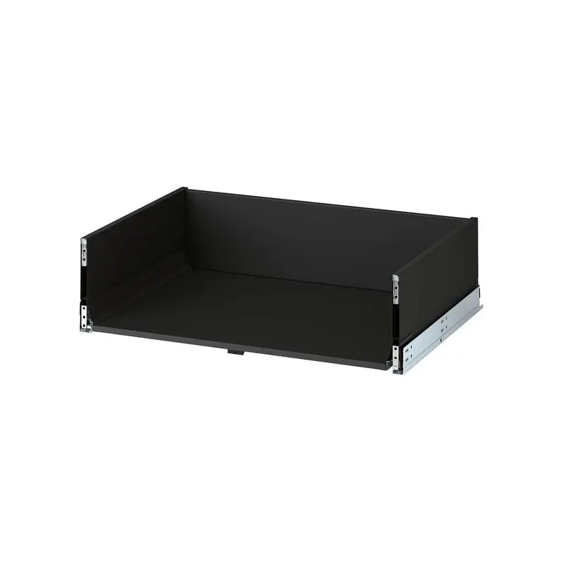 KNIVSHULT drawer, high, dark grey, 80x60 cm