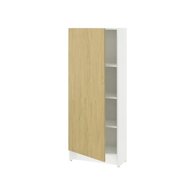 KNOXHULT high cabinet with door, oak effect, 60x31x153 cm
