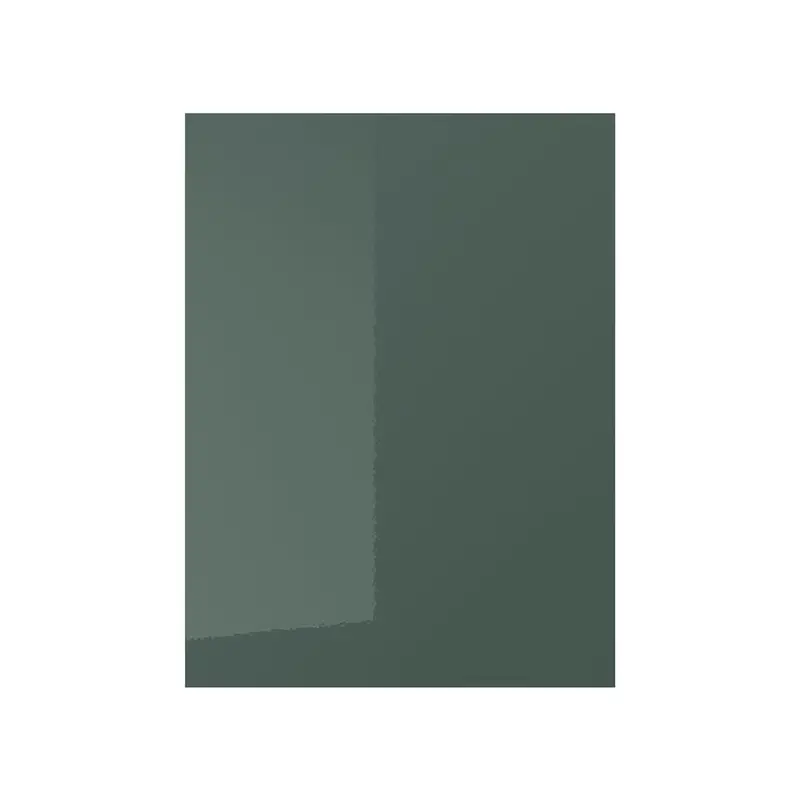 KALLARP door, high-gloss dark grey-green, 60x80 cm