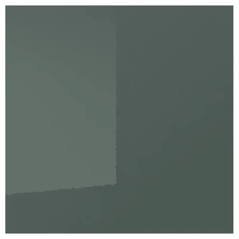KALLARP door, high-gloss dark grey-green, 60x60 cm