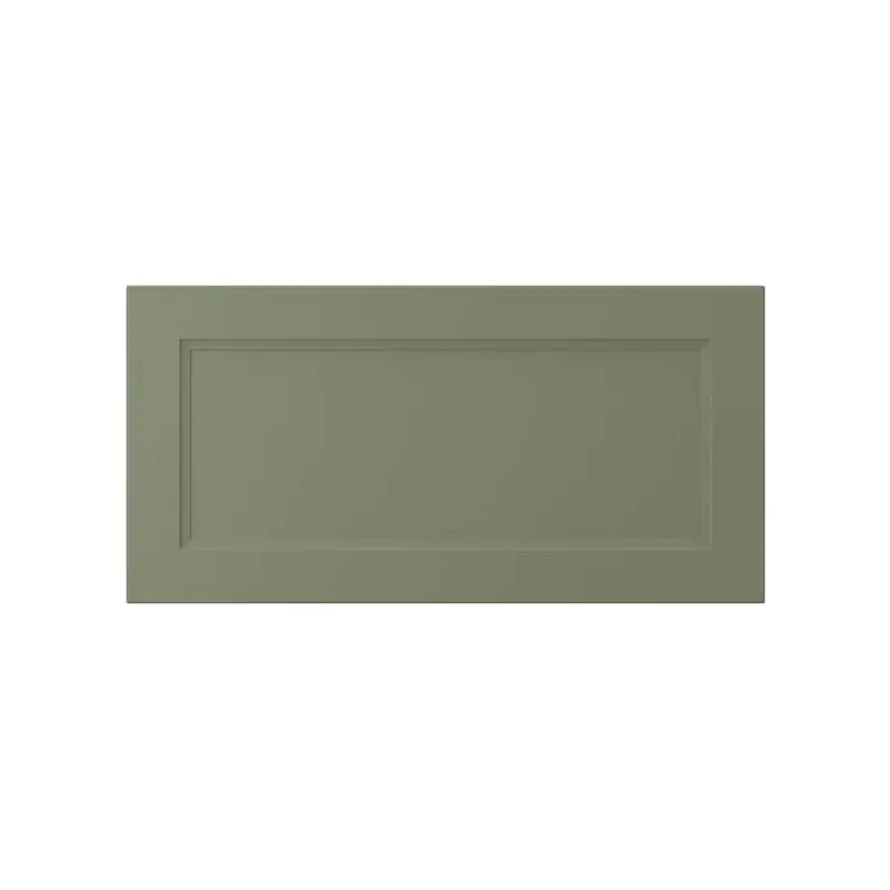 AXSTAD drawer front, grey-green, 80x40 cm