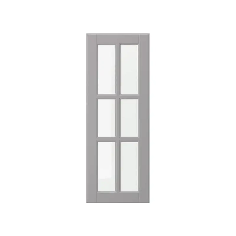 BODBYN glass door, Width: 29.7 cmSystem height: 80 cmSystem width: 30 cmHeight: 79.7 cmDepth: 1.9 cm