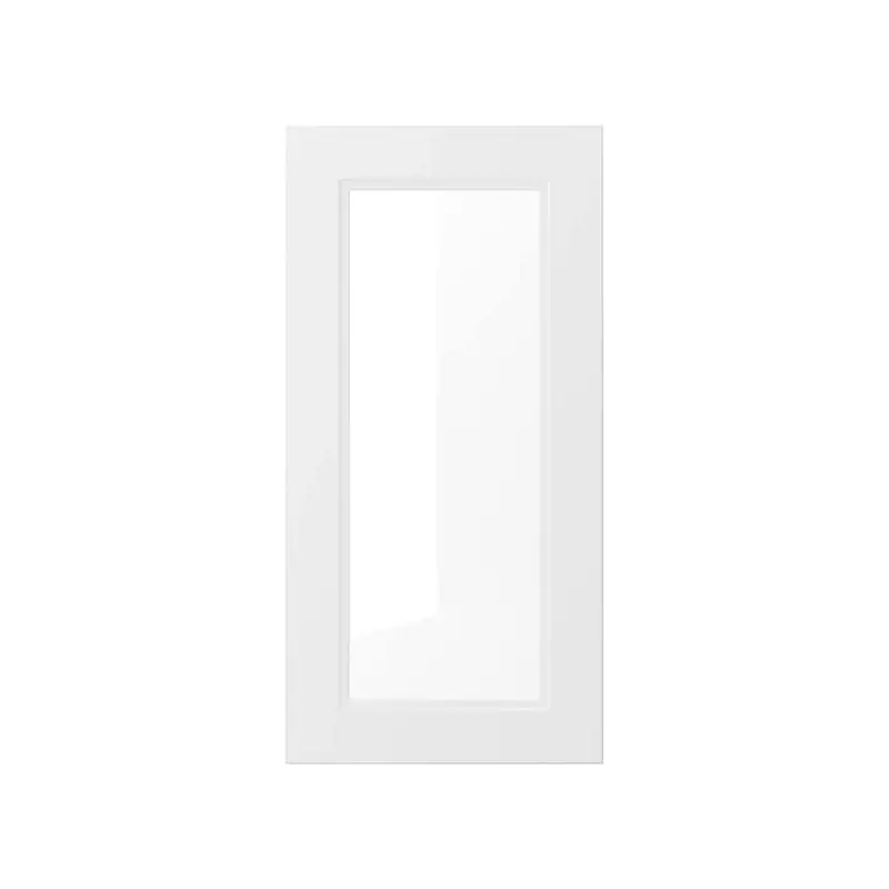AXSTAD glass door, matt white, 40x80 cm