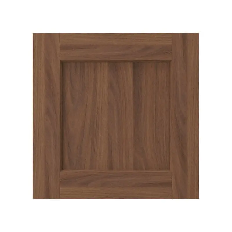 ENKPING drawer front, brown walnut effect, 40x40 cm