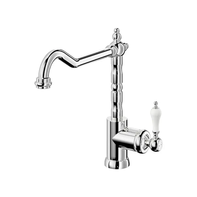 GLITTRAN kitchen mixer tap, Height: 28 cm