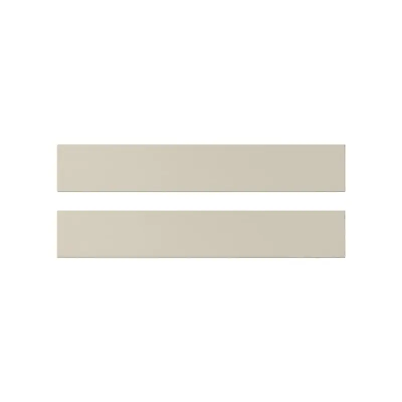 HAVSTORP drawer front, Width: 59.7 cmSystem height: 10 cmSystem width: 60 cmHeight: 9.7 cmThickness: 1.6 cmQuantity/package: 2 pcs.