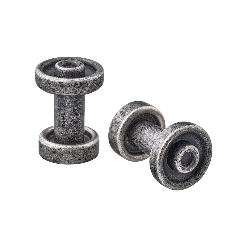 SKRUVSHULT knob, anthracite, 18 mm
