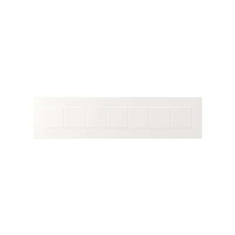 STENSUND drawer front, white, 79.7x19.7 cm