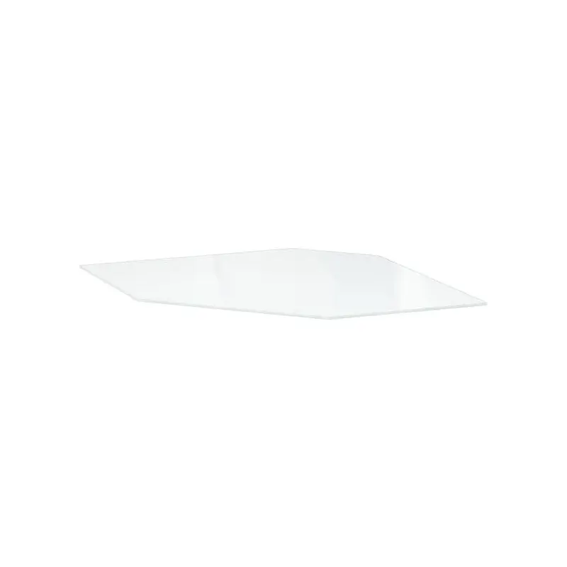 UTRUSTA shelf for corner wall cabinet, glass, 68 cm