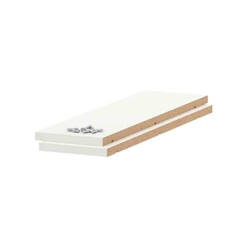 UTRUSTA shelf, white, 20x60 cm