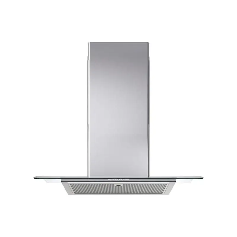 BALANSERAD Hood to be fixed to the wall - stainless steel/glass 80 cm , 80 cm