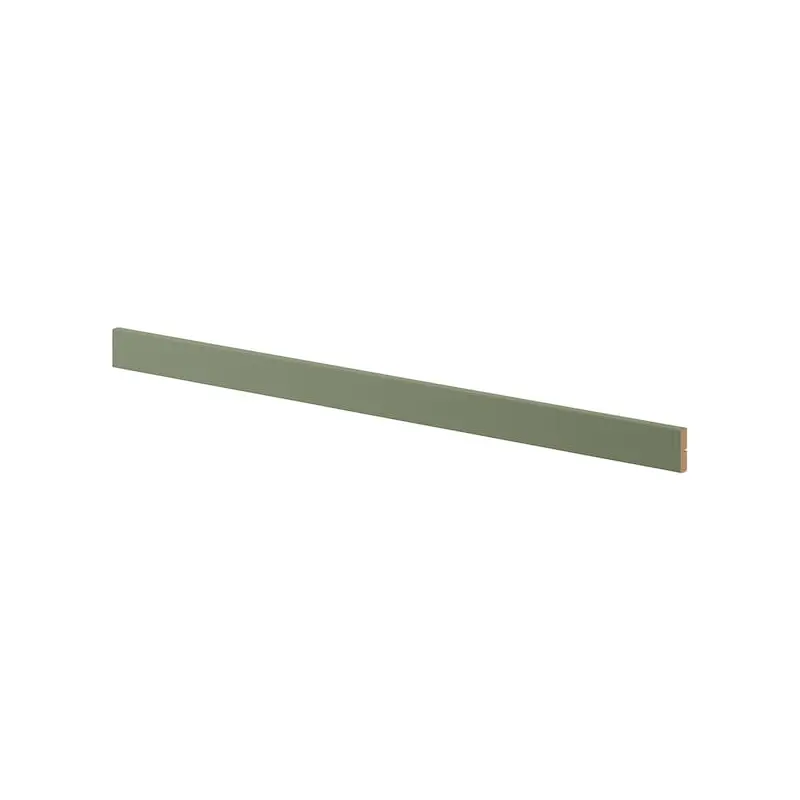 AXSTAD rounded deco strip/moulding, grey-green, 221 cm