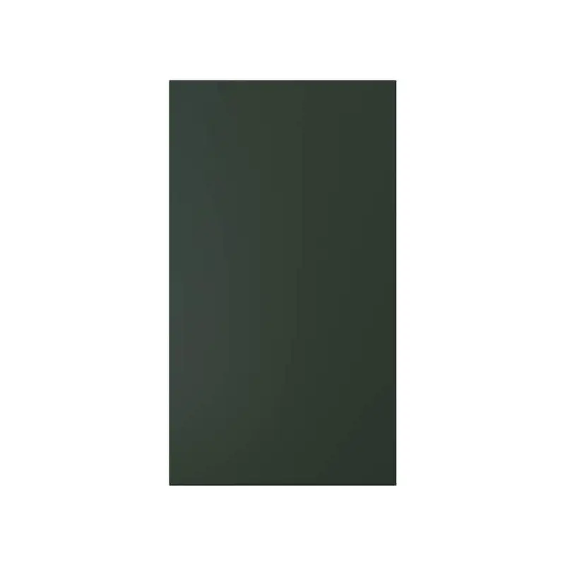 HAVSTORP - HAVSTORP Front for dishwasher, deep green, 45x80 cm