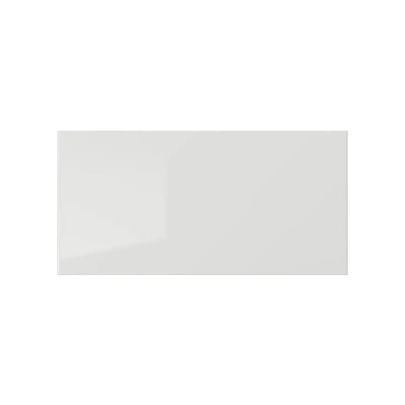 RINGHULT drawer front, high-gloss light grey, 40x20 cm