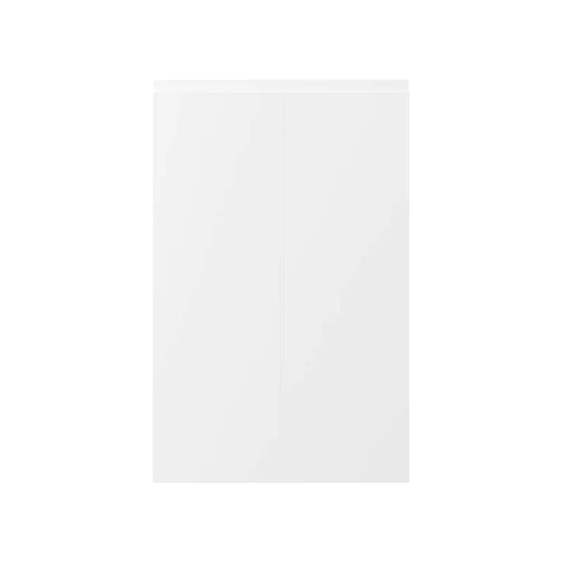VOXTORP 2-p door f corner base cabinet set, right-hand matt white, 25x80 cm