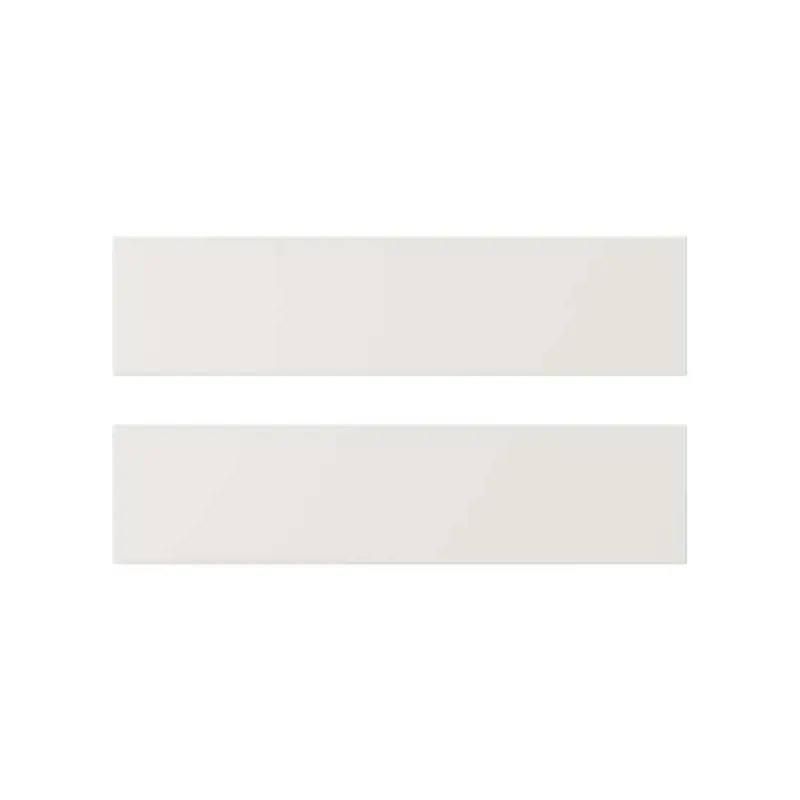 VEDDINGE drawer front, white, 40x10 cm
