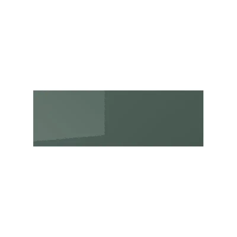 KALLARP drawer front, high-gloss dark grey-green, 60x20 cm