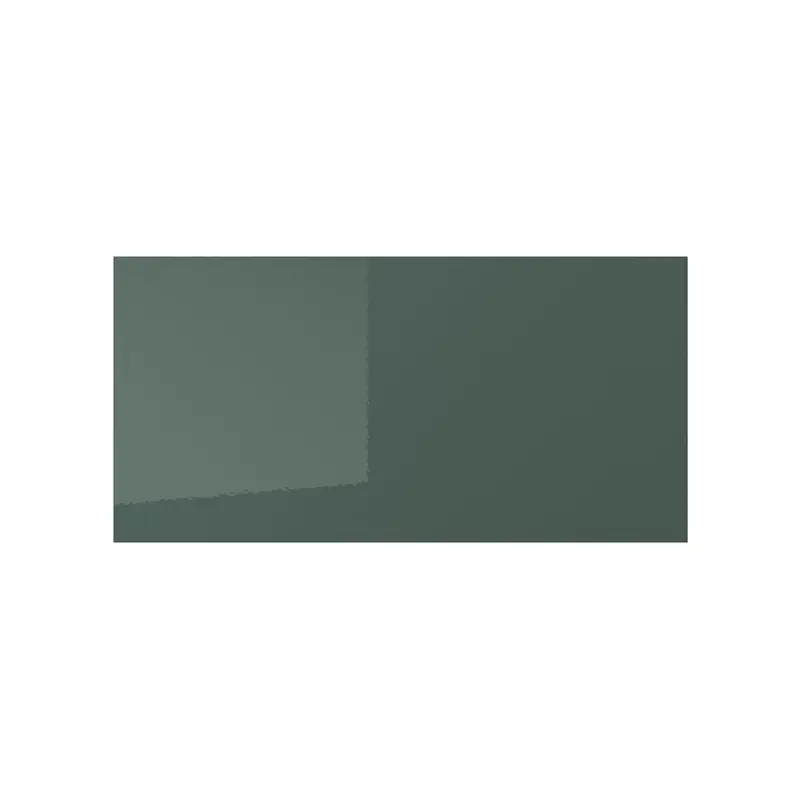 KALLARP drawer front, high-gloss dark grey-green, 80x40 cm