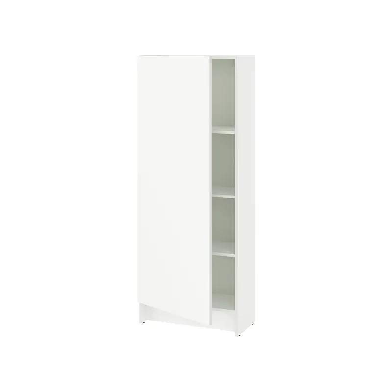 KNOXHULT high cabinet with door, white, 60x31x153 cm