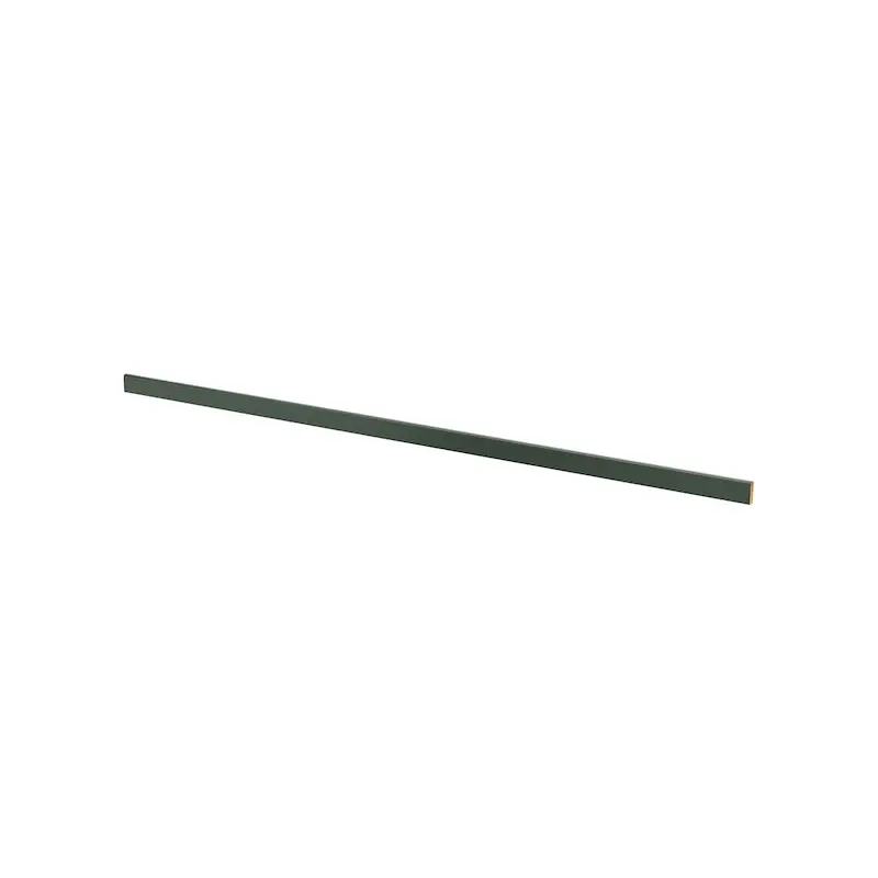 HAVSTORP rounded deco strip/moulding, deep green, 221 cm