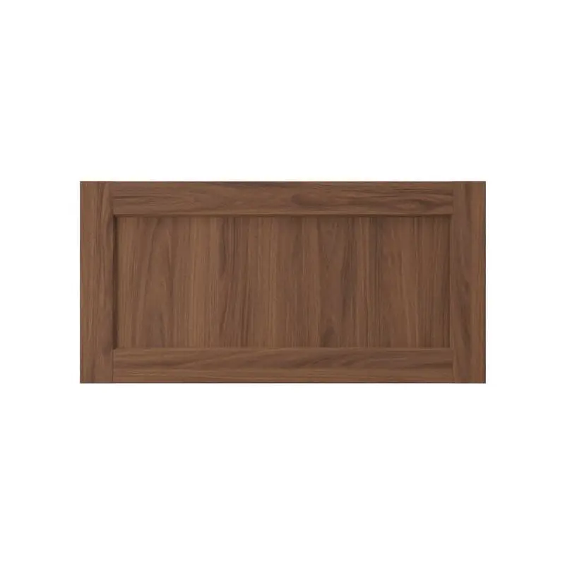 ENKPING drawer front, brown walnut effect, 80x40 cm