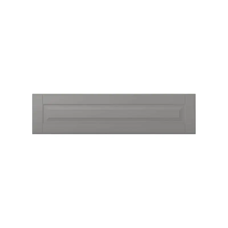 BODBYN drawer front, grey, 80x20 cm