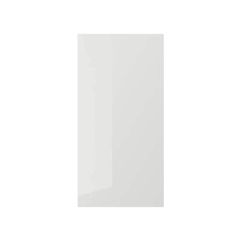 RINGHULT door, high-gloss light grey, 40x80 cm