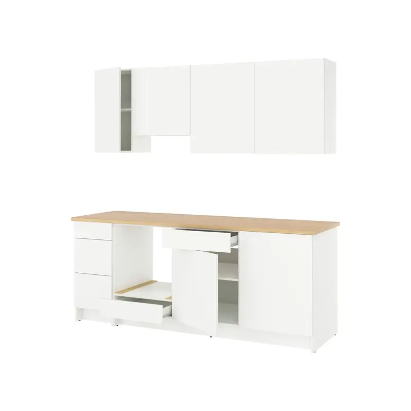 KNOXHULT kitchen, white, 220.0x220.0x61.0 cm