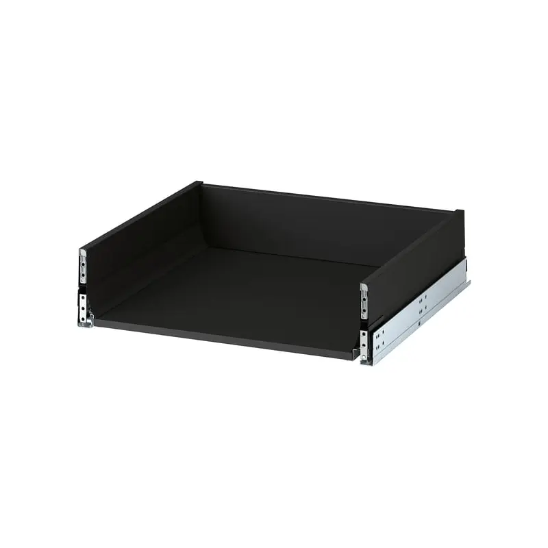 KNIVSHULT drawer, medium, dark grey, 60x60 cm