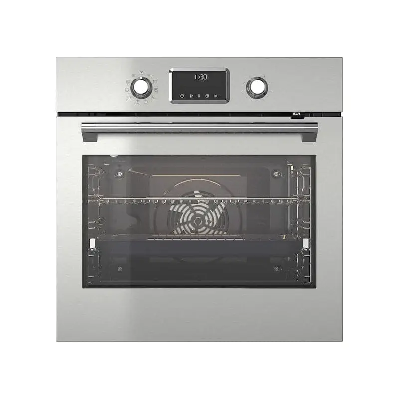 FORNEBY forced air oven with direct steam, Width: 59.4 cmDepth: 56.7 cmHeight: 58.9 cmCapacity: 72 lWeight: 32.70 kgElectric cord length: 150.0 cmCapacity: 72 l