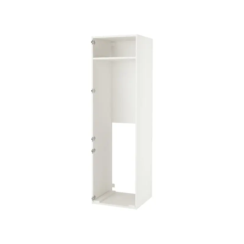 ENHET high cabinet for fridge/freezer, white, 60x210x60 cm