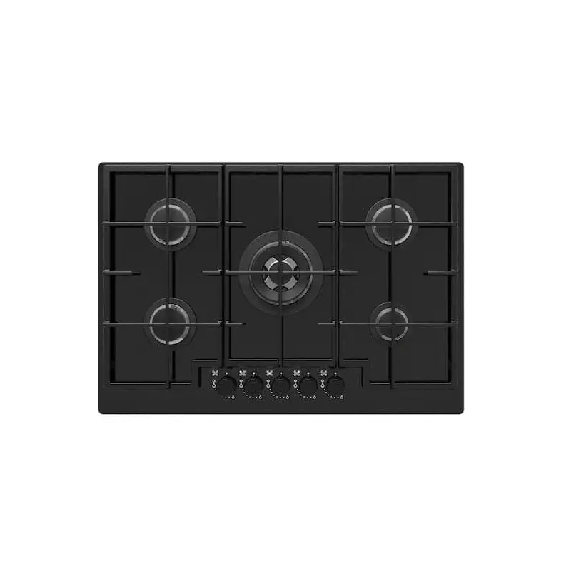 VASASTAN gas hob, IKEA 700 glass/black, 74 cm