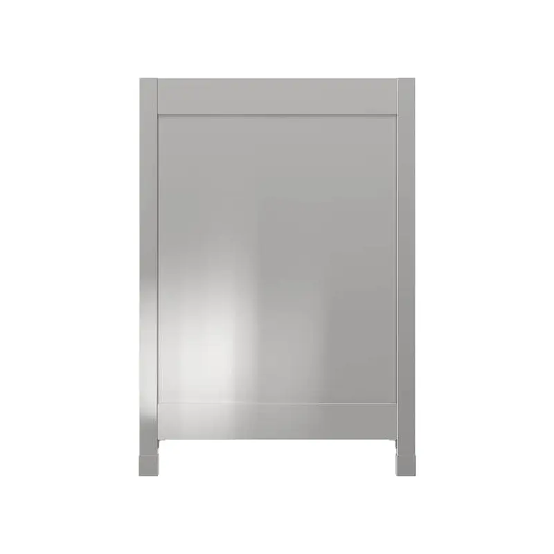 VRSTA cover panel with legs, stainless steel, 62x88 cm
