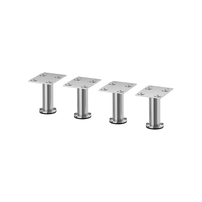 CAPITA - CAPITA Leg, stainless steel, 8 cm