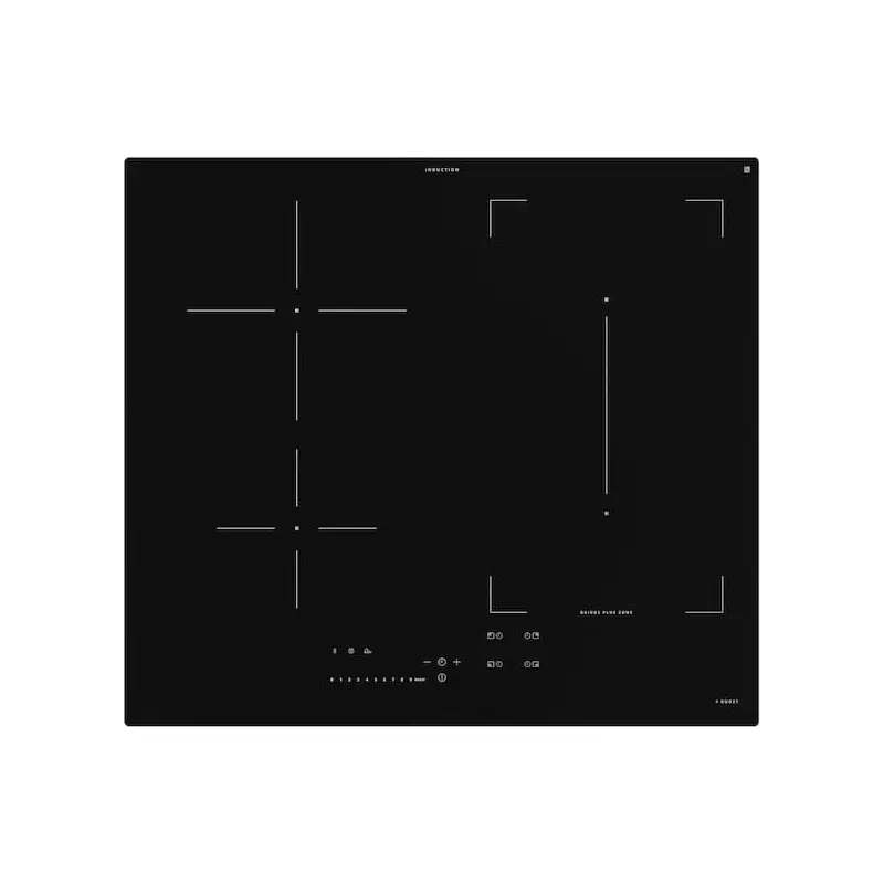 KOLSTAN induction hob, IKEA 500 black, 58 cm