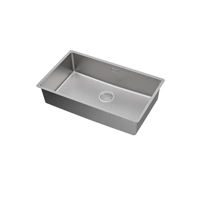 VRESJN inset sink, 1 bowl, stainless steel, 73x44 cm
