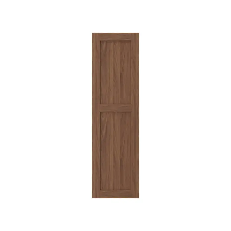 ENKPING door, brown walnut effect, 40x140 cm