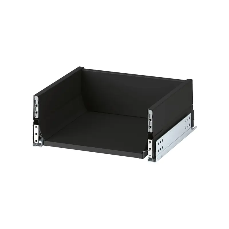 KNIVSHULT drawer, medium, dark grey, 40x37 cm