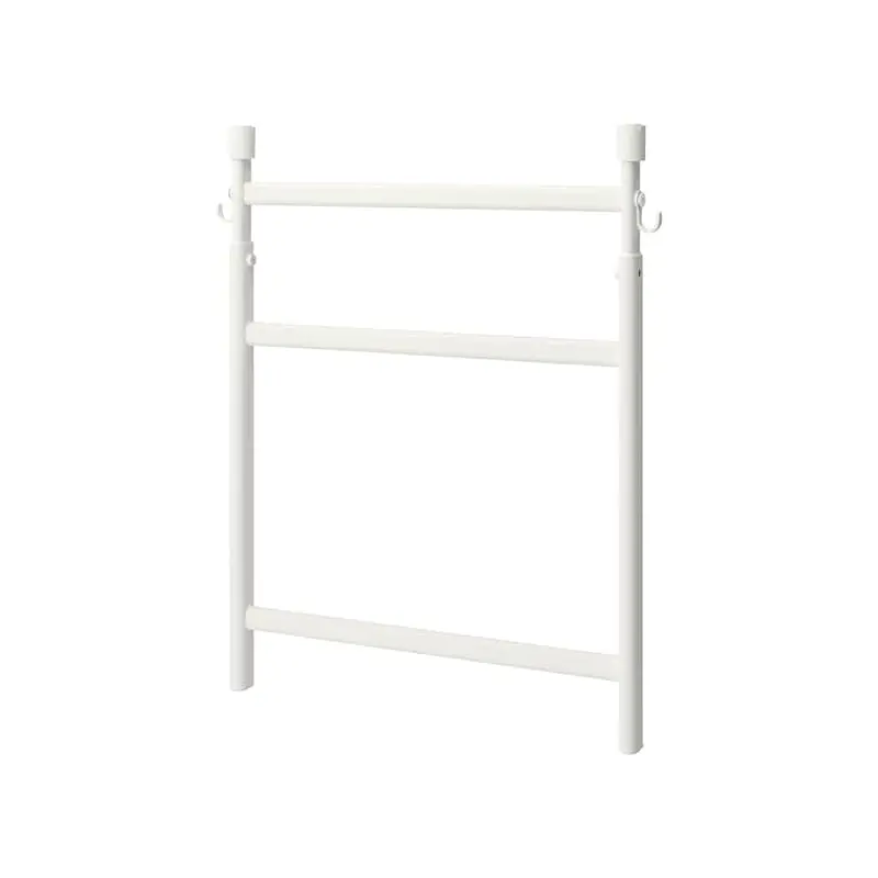 SUNNERSTA adjustable rack with hooks