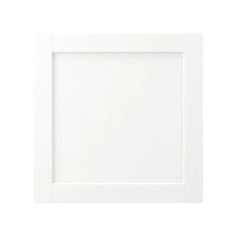 ENKPING door, white wood effect, 60x60 cm
