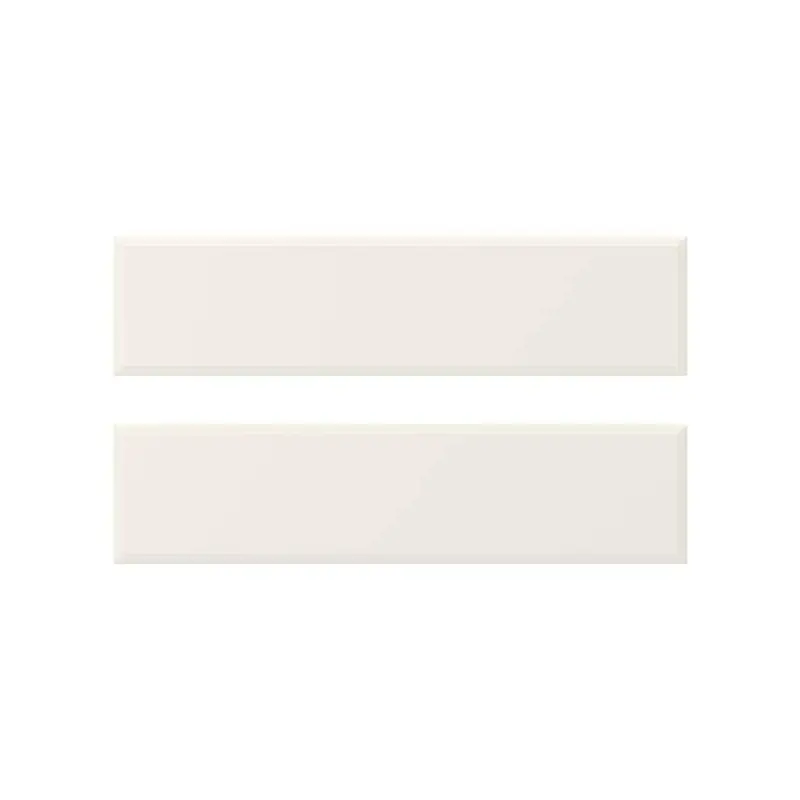 BODBYN drawer front, off-white, 40x10 cm