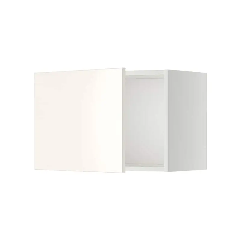 METOD wall cabinet, white/Veddinge white, 60.0x40.0x38.6 cm