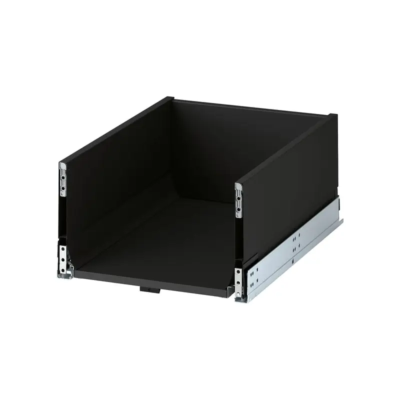 KNIVSHULT drawer, high, dark grey, 40x60 cm