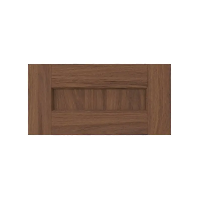 ENKPING drawer front, brown walnut effect, 40x20 cm