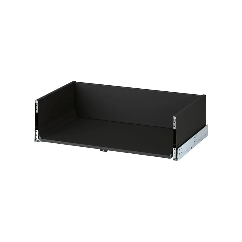 KNIVSHULT drawer, high, dark grey, 80x45 cm